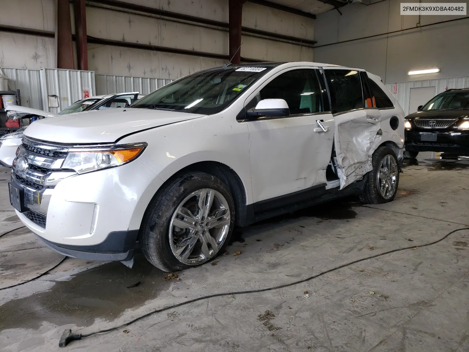 2FMDK3K9XDBA40482 2013 Ford Edge Limited