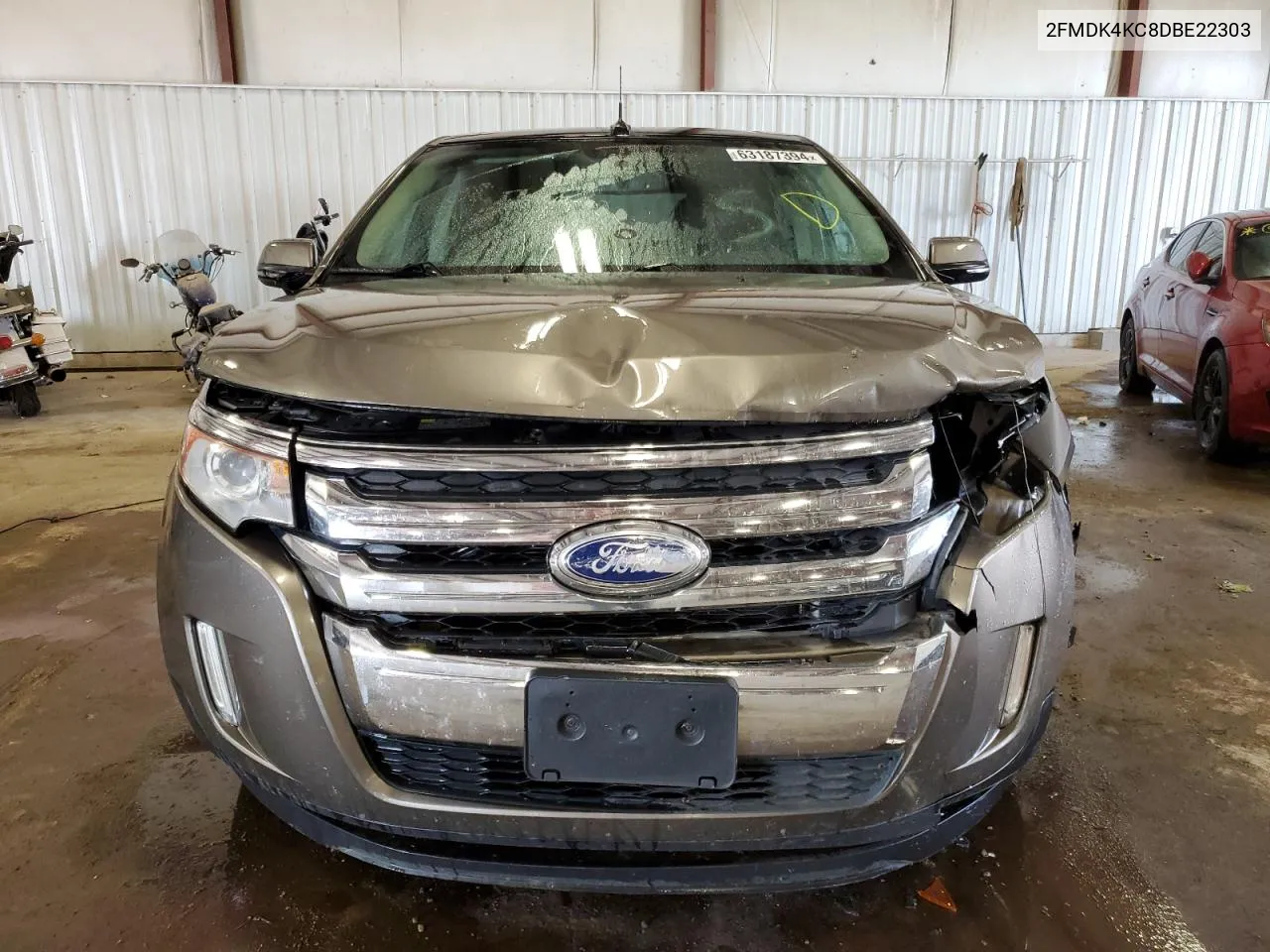 2013 Ford Edge Limited VIN: 2FMDK4KC8DBE22303 Lot: 63187394