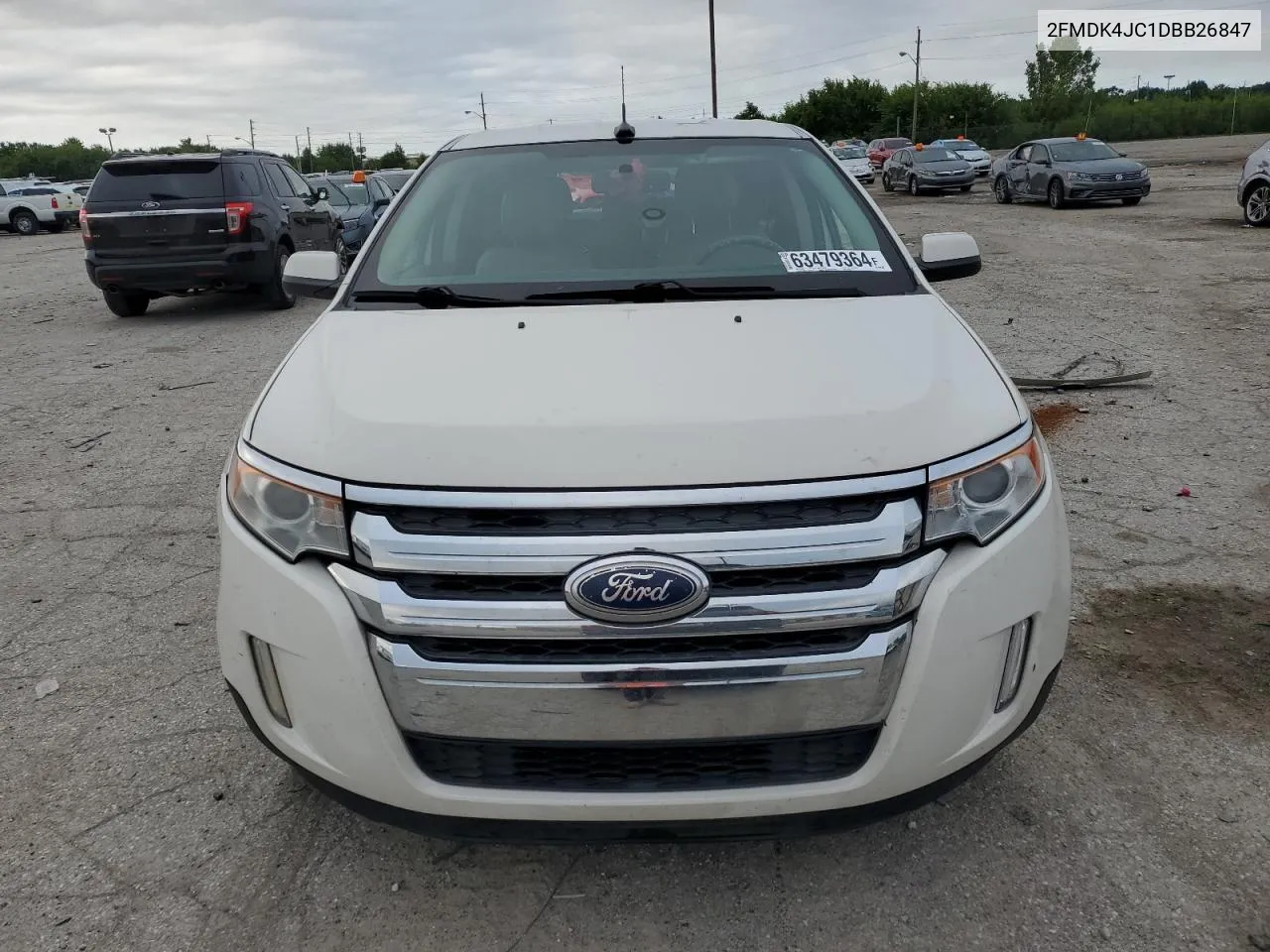 2FMDK4JC1DBB26847 2013 Ford Edge Sel