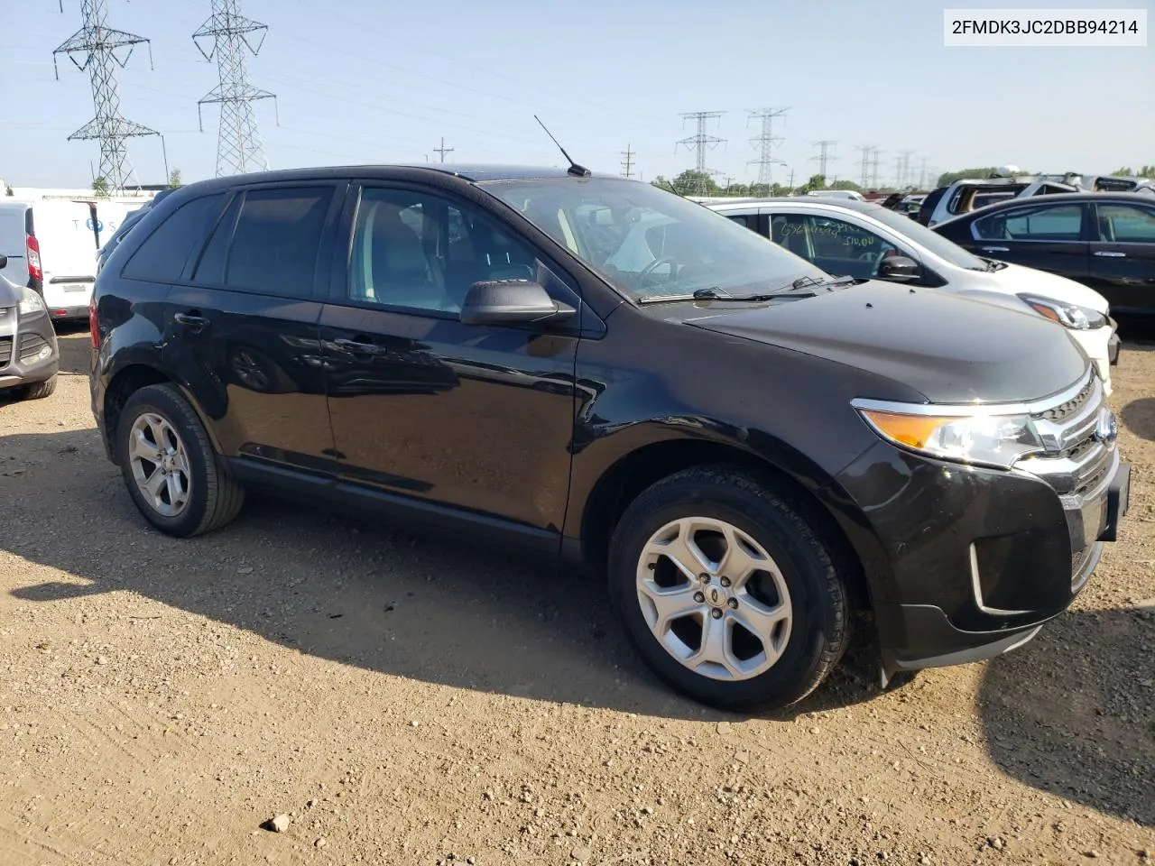 2013 Ford Edge Sel VIN: 2FMDK3JC2DBB94214 Lot: 63725324