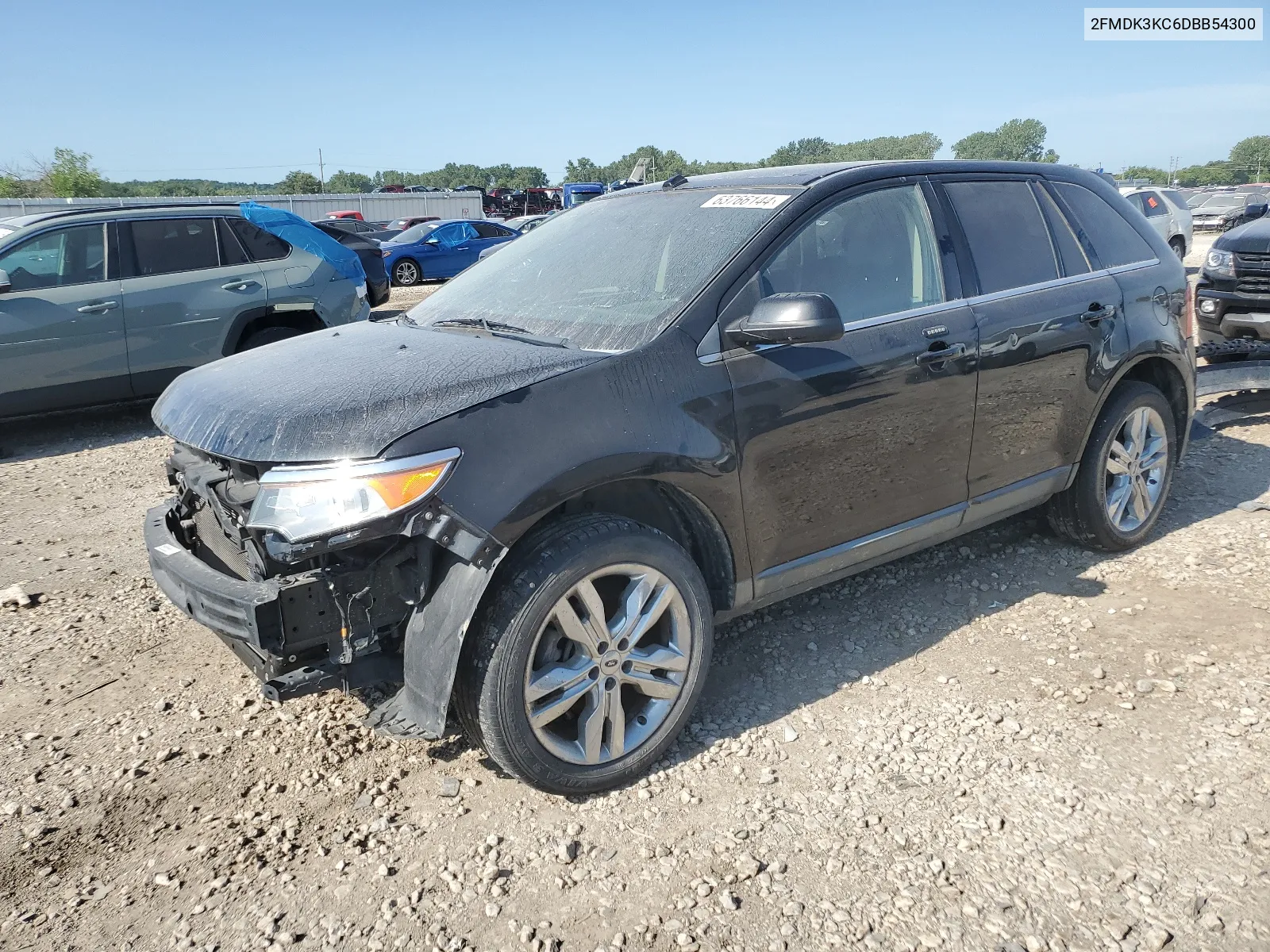 2013 Ford Edge Limited VIN: 2FMDK3KC6DBB54300 Lot: 63766144