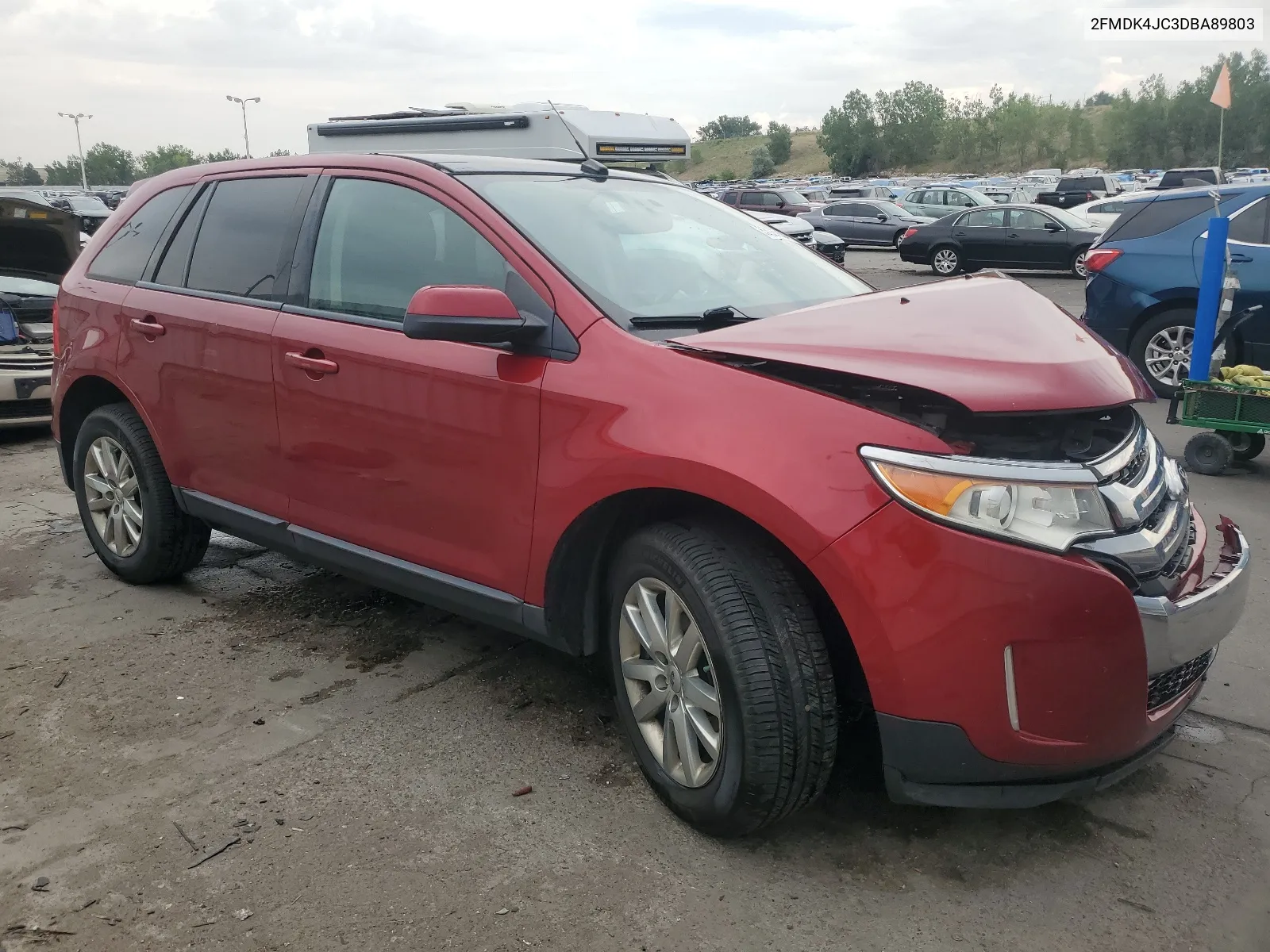 2013 Ford Edge Sel VIN: 2FMDK4JC3DBA89803 Lot: 63925984