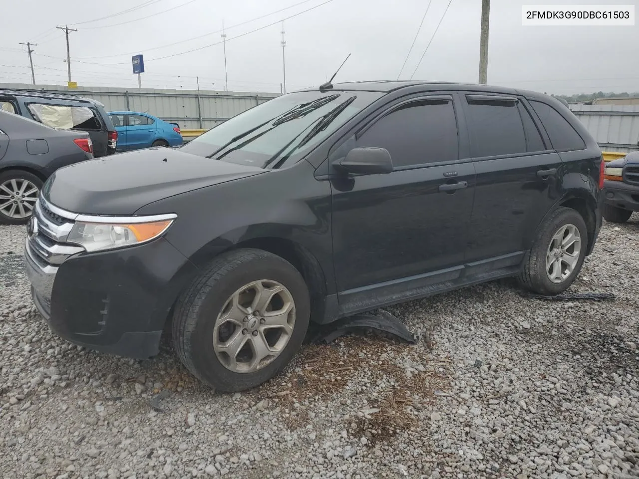 2013 Ford Edge Se VIN: 2FMDK3G90DBC61503 Lot: 64017934