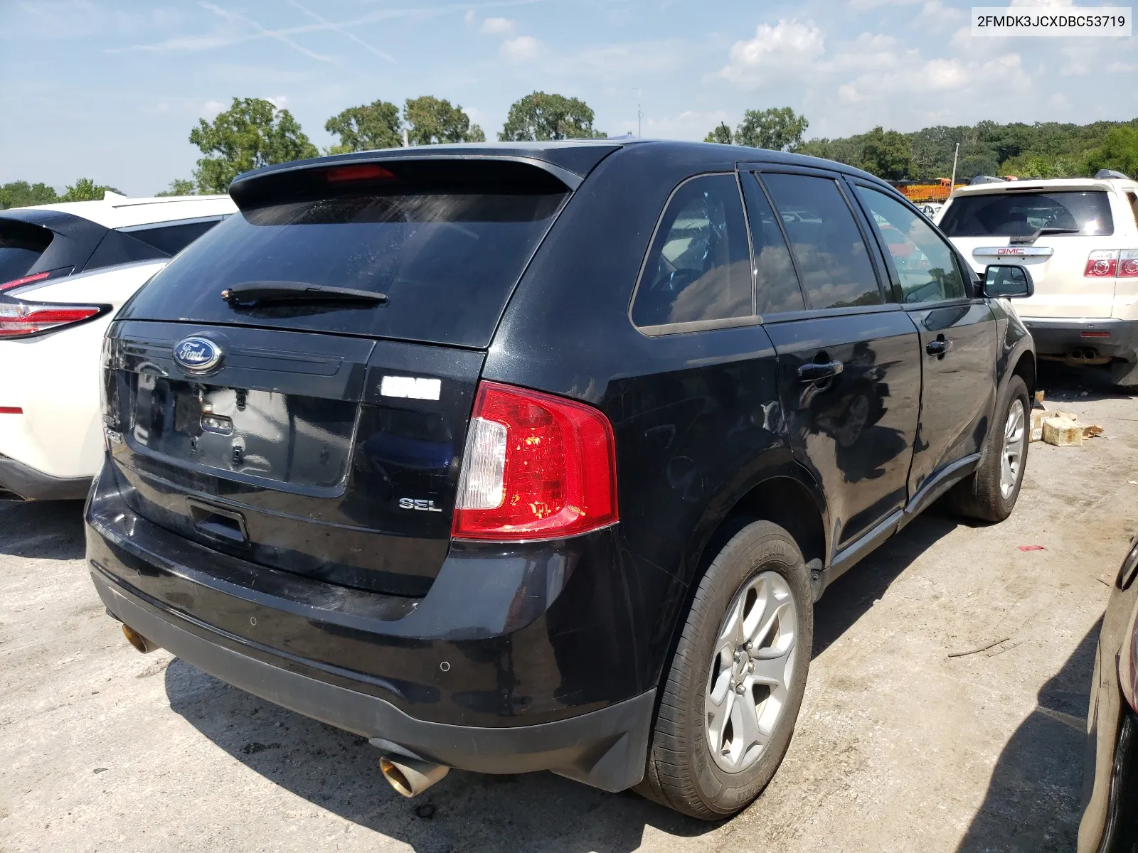 2013 Ford Edge Sel VIN: 2FMDK3JCXDBC53719 Lot: 64112843