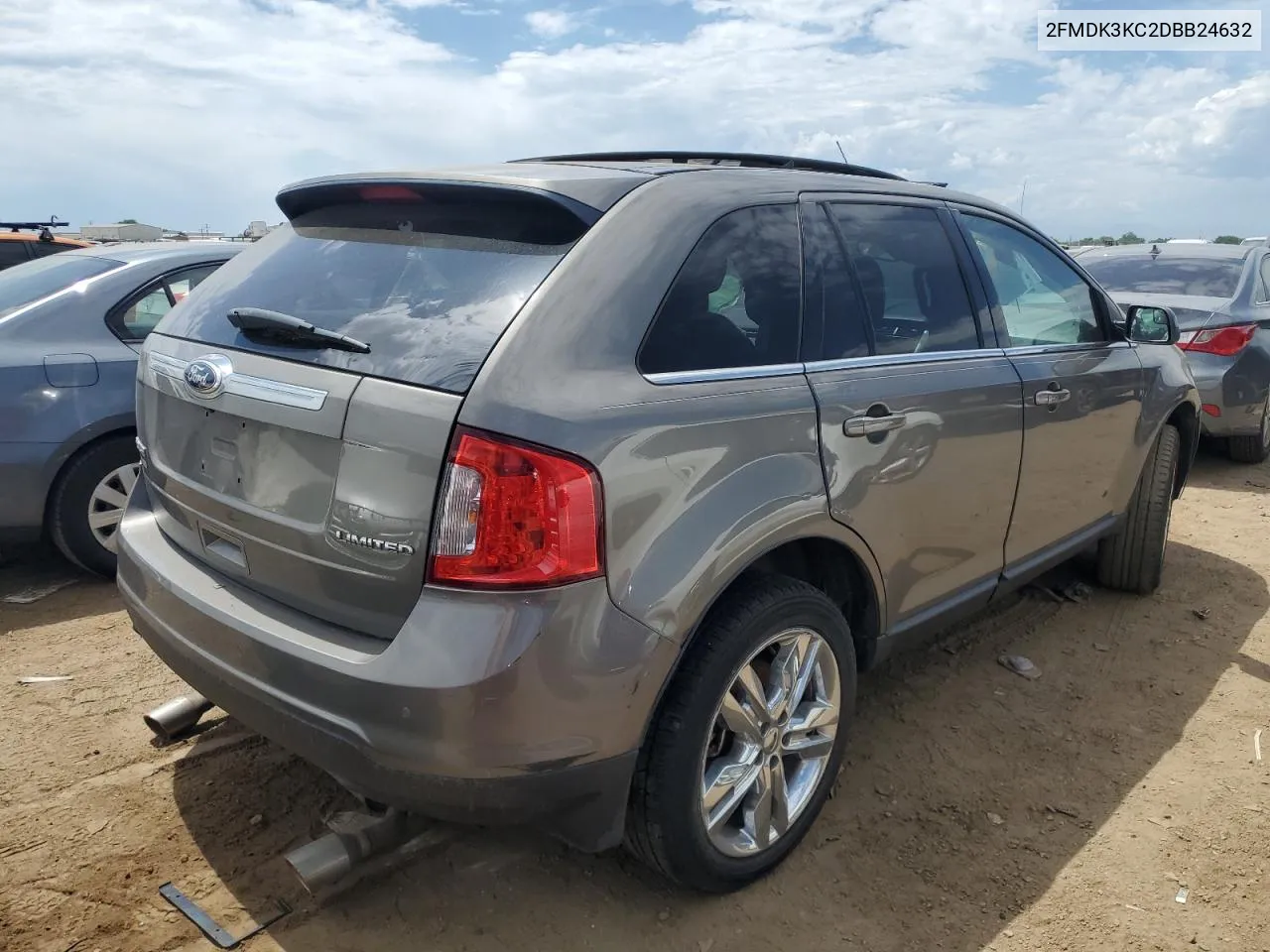 2013 Ford Edge Limited VIN: 2FMDK3KC2DBB24632 Lot: 65858334