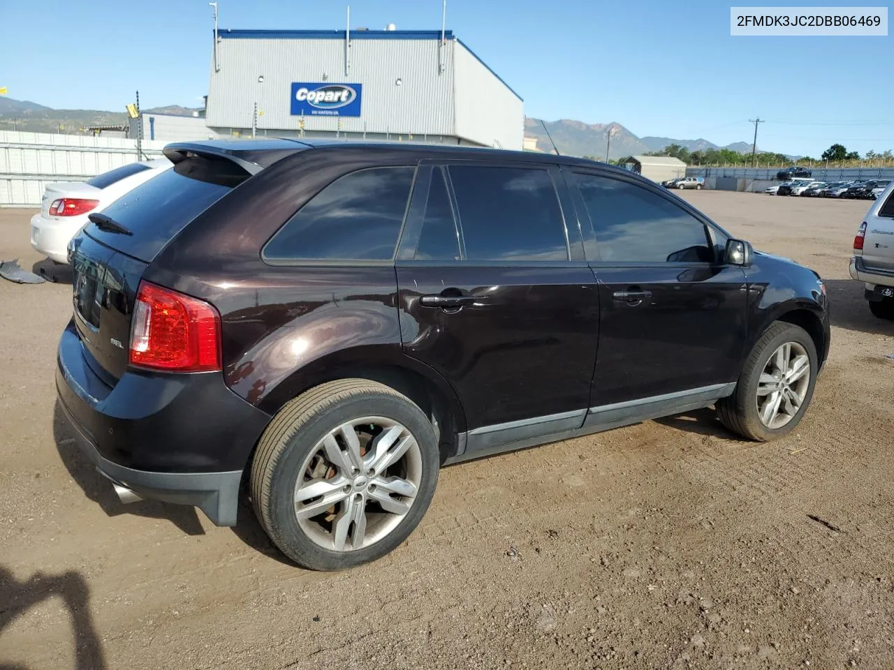 2013 Ford Edge Sel VIN: 2FMDK3JC2DBB06469 Lot: 65901704