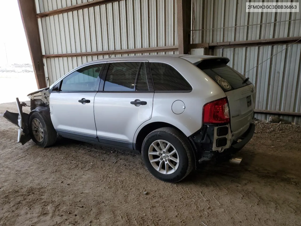 2013 Ford Edge Se VIN: 2FMDK3GC3DBB36863 Lot: 65911054