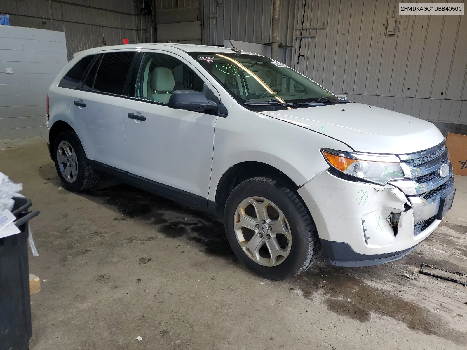 2FMDK4GC1DBB40500 2013 Ford Edge Se