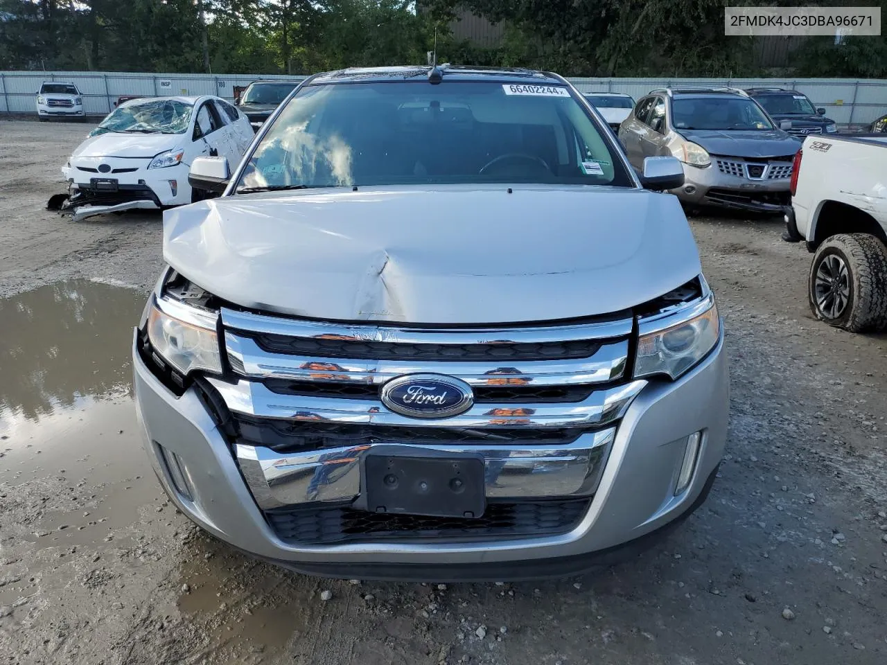 2013 Ford Edge Sel VIN: 2FMDK4JC3DBA96671 Lot: 66402244