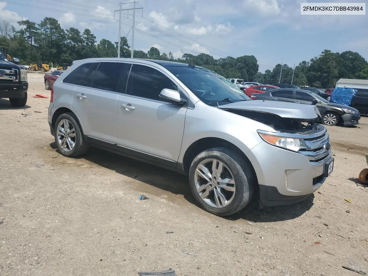 2013 Ford Edge Limited VIN: 2FMDK3KC7DBB43984 Lot: 66496994