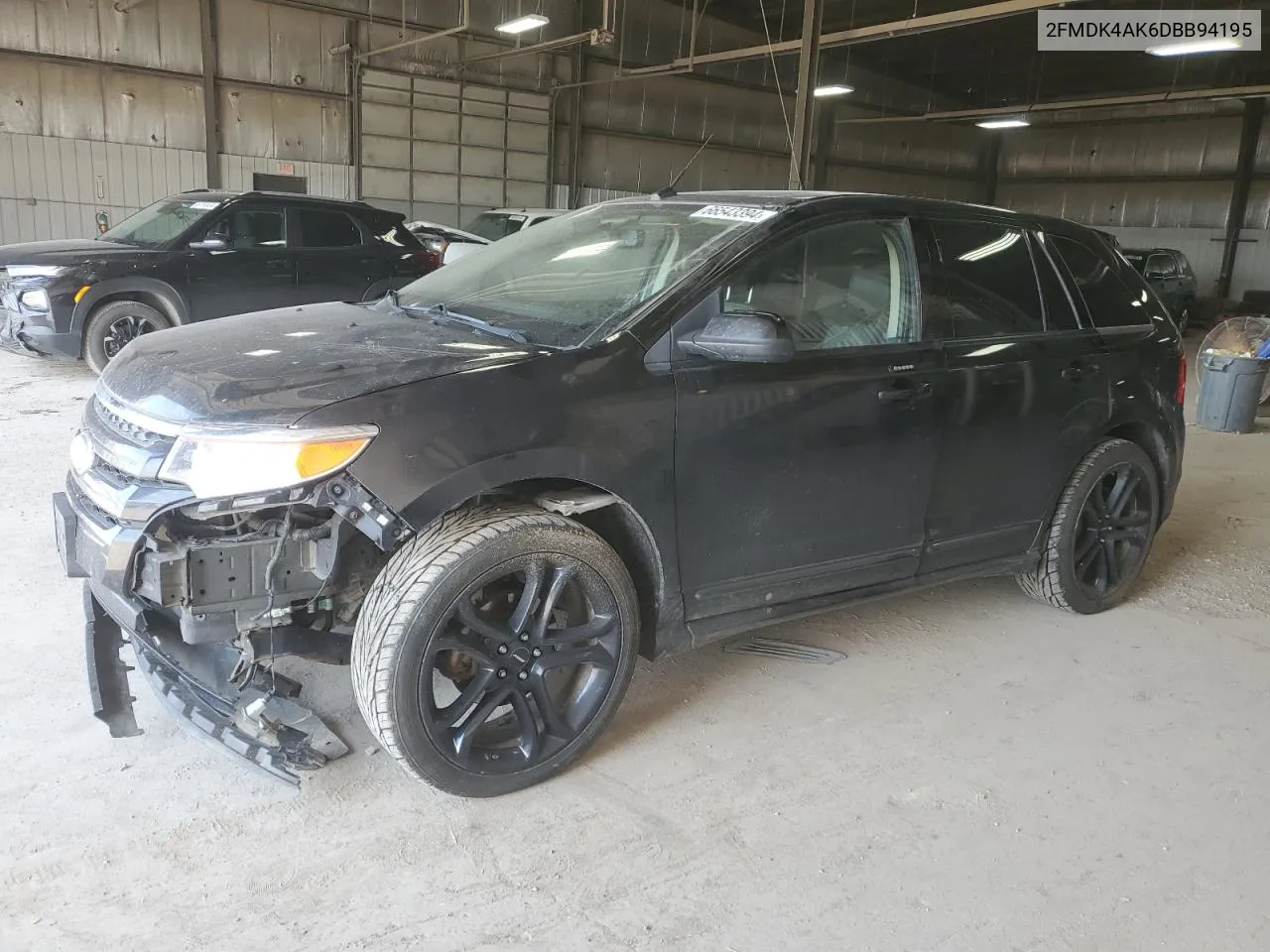 2FMDK4AK6DBB94195 2013 Ford Edge Sport