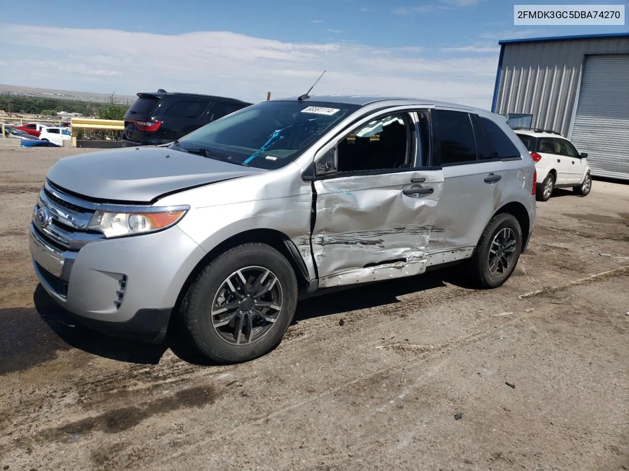 2FMDK3GC5DBA74270 2013 Ford Edge Se