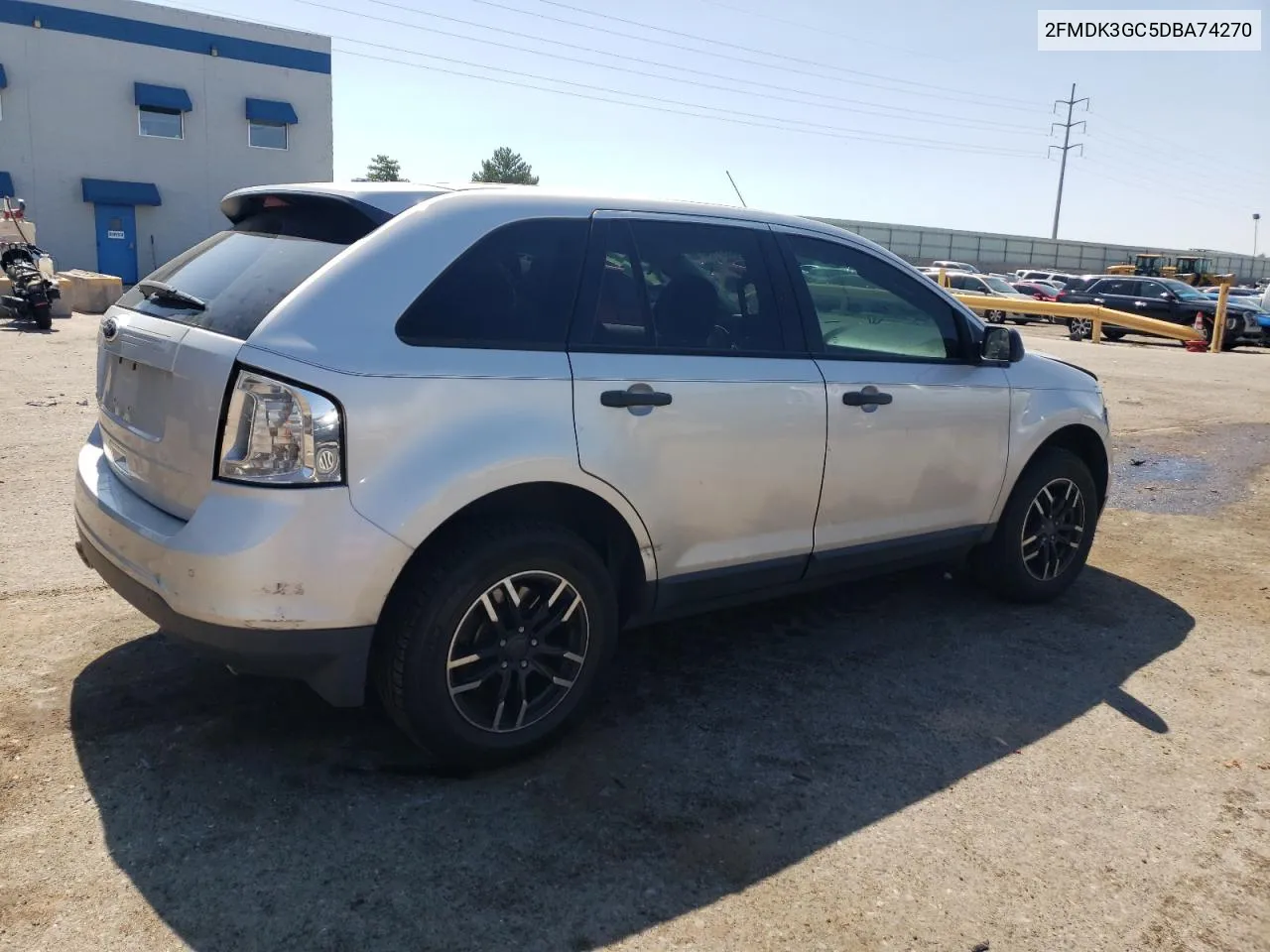 2013 Ford Edge Se VIN: 2FMDK3GC5DBA74270 Lot: 66591114