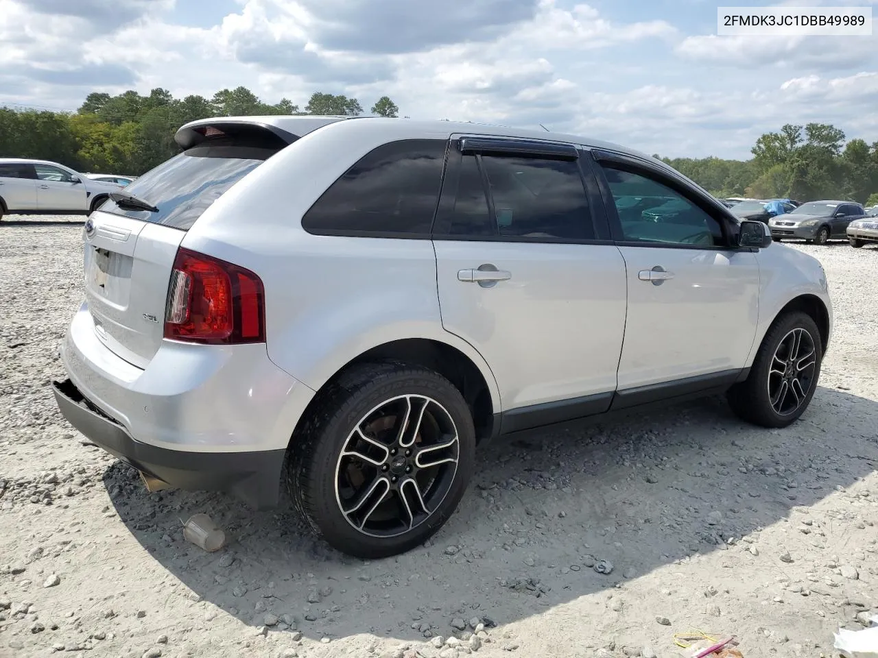 2013 Ford Edge Sel VIN: 2FMDK3JC1DBB49989 Lot: 67952254