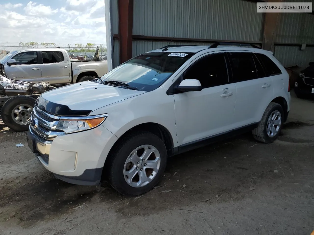 2013 Ford Edge Sel VIN: 2FMDK3JC0DBE11078 Lot: 68142124