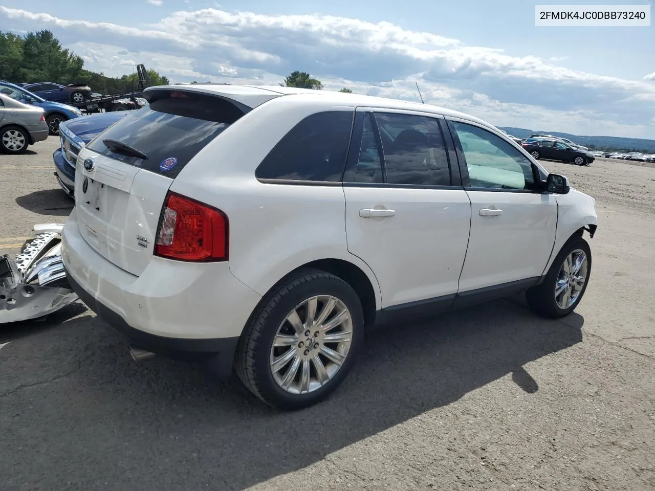 2013 Ford Edge Sel VIN: 2FMDK4JC0DBB73240 Lot: 68280584