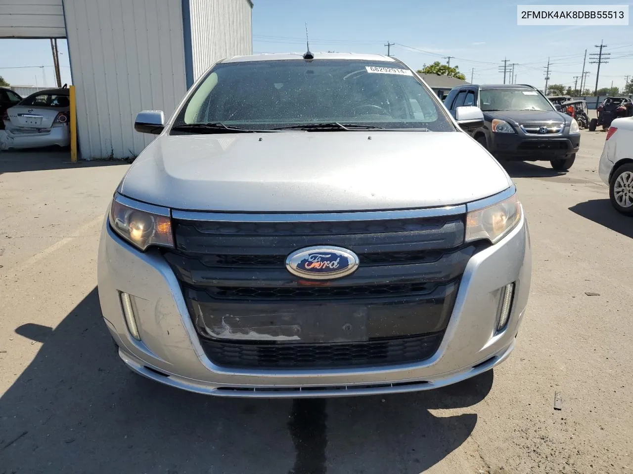 2013 Ford Edge Sport VIN: 2FMDK4AK8DBB55513 Lot: 68292914