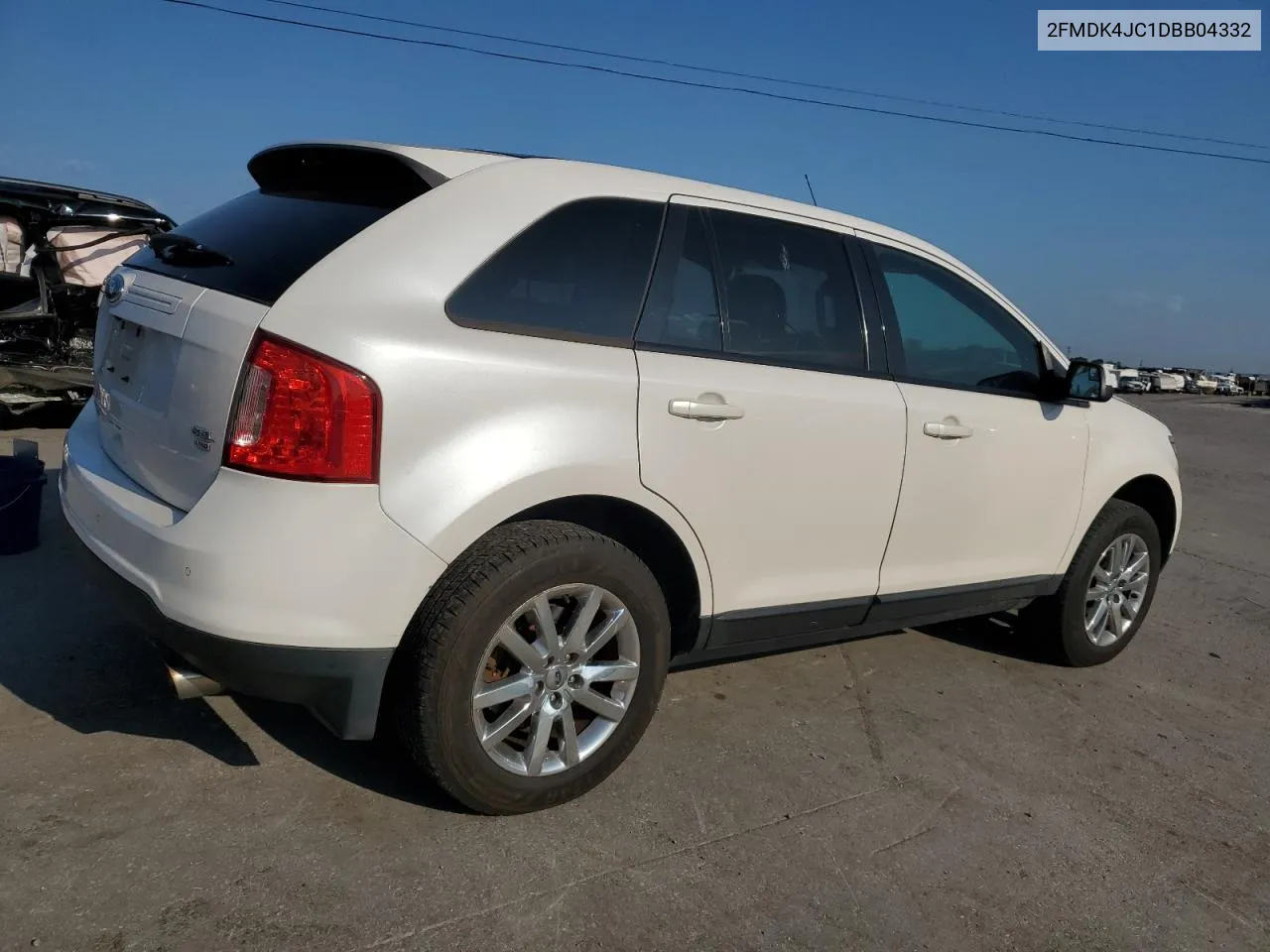 2013 Ford Edge Sel VIN: 2FMDK4JC1DBB04332 Lot: 68502684