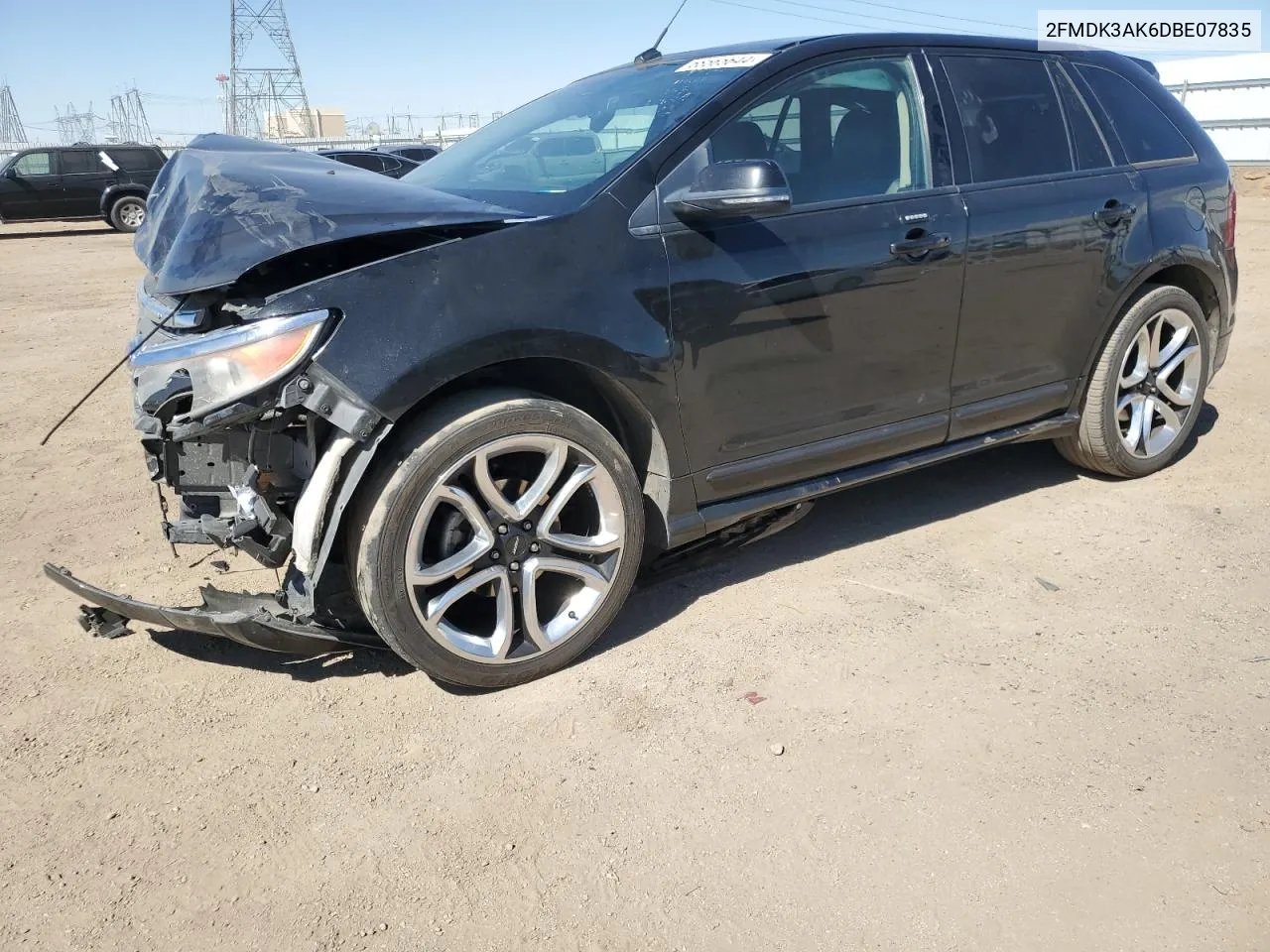 2013 Ford Edge Sport VIN: 2FMDK3AK6DBE07835 Lot: 68565644