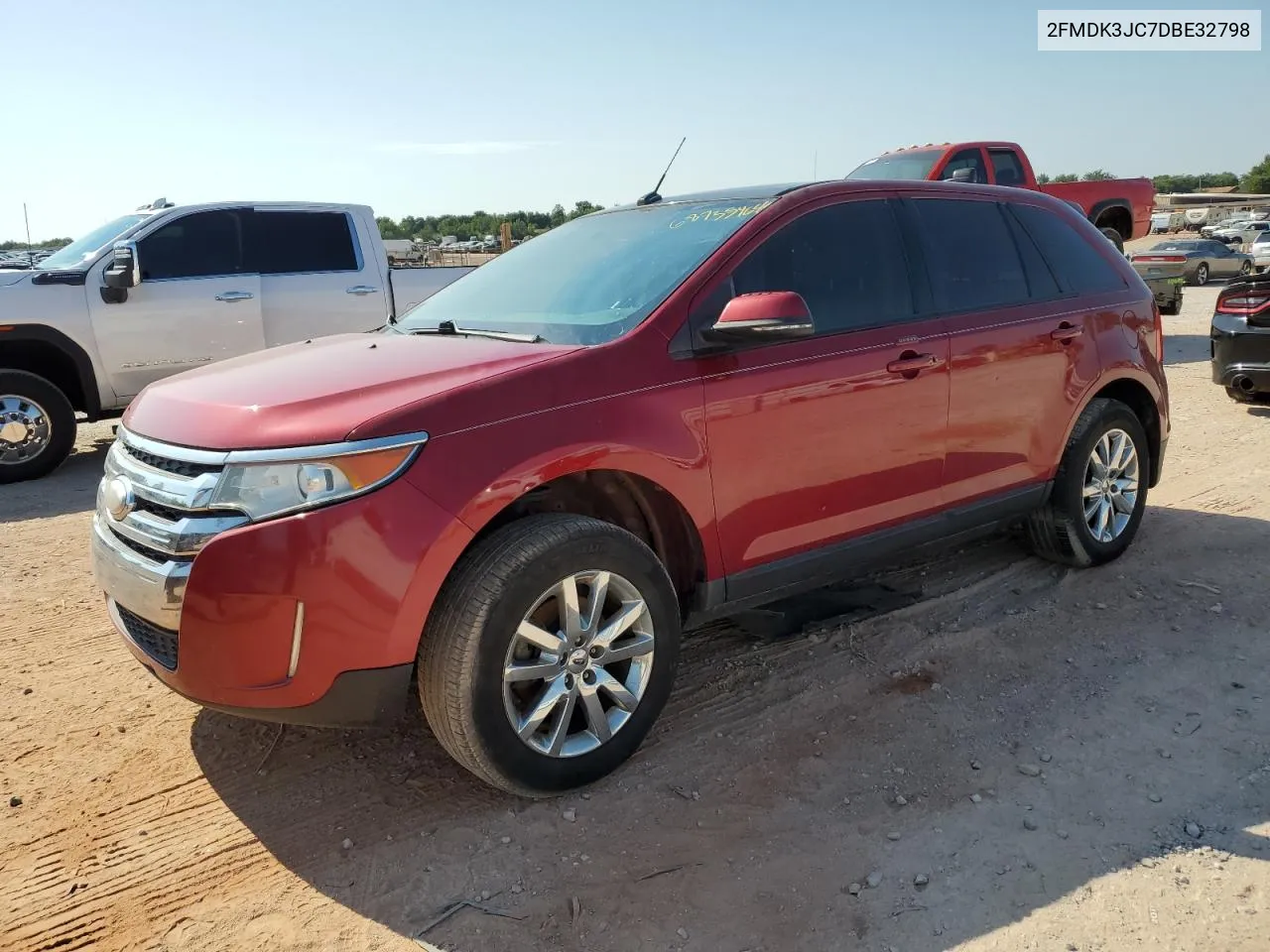 2013 Ford Edge Sel VIN: 2FMDK3JC7DBE32798 Lot: 68735464