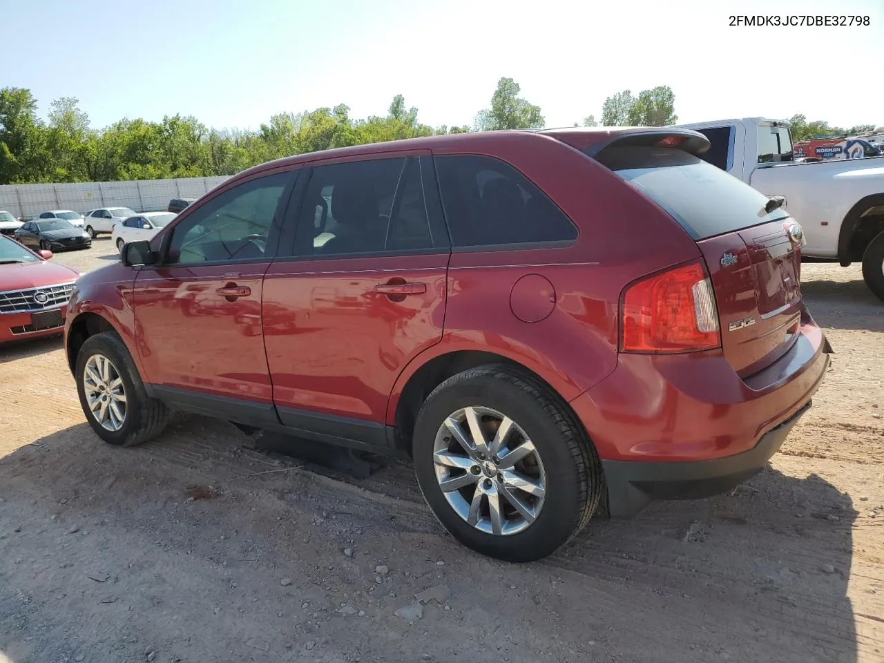 2013 Ford Edge Sel VIN: 2FMDK3JC7DBE32798 Lot: 68735464