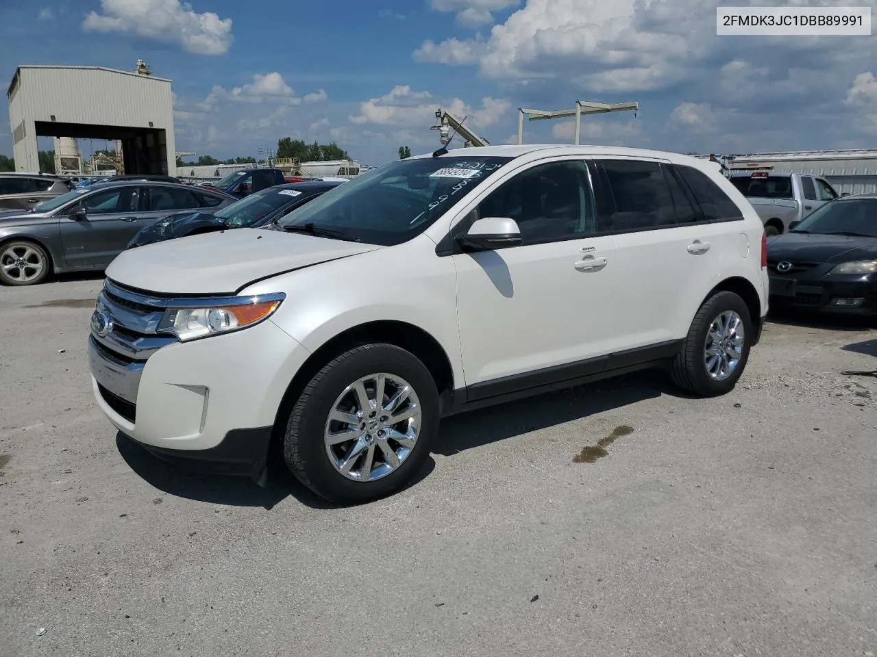 2FMDK3JC1DBB89991 2013 Ford Edge Sel