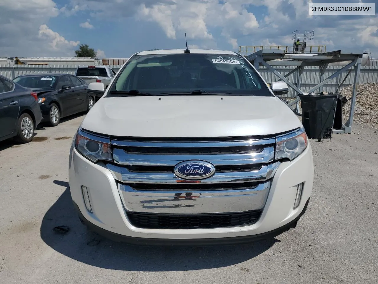 2013 Ford Edge Sel VIN: 2FMDK3JC1DBB89991 Lot: 68849204