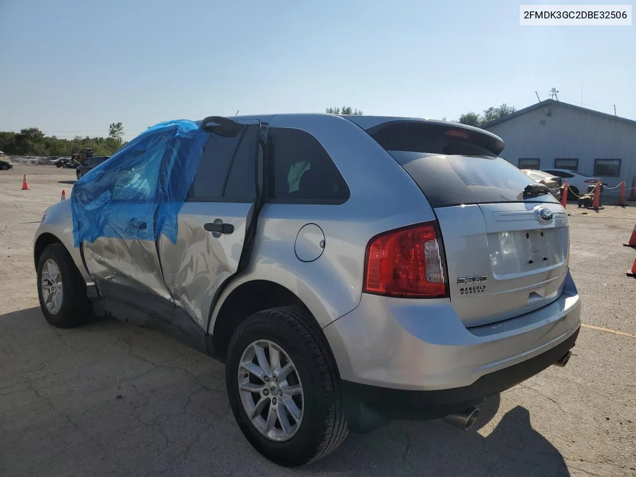 2013 Ford Edge Se VIN: 2FMDK3GC2DBE32506 Lot: 68901114