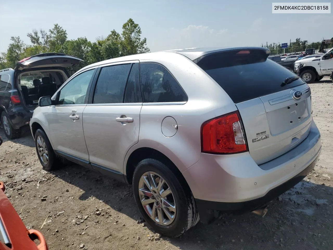 2013 Ford Edge Limited VIN: 2FMDK4KC2DBC18158 Lot: 68917114