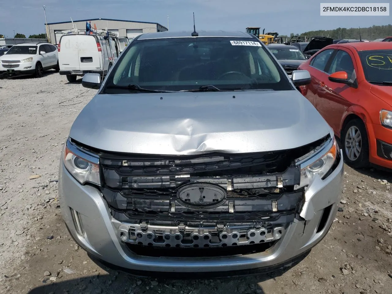 2013 Ford Edge Limited VIN: 2FMDK4KC2DBC18158 Lot: 68917114