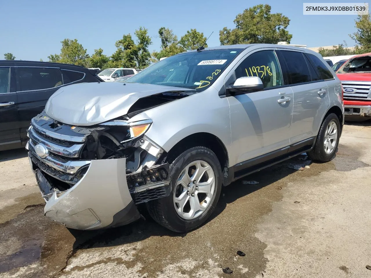 2013 Ford Edge Sel VIN: 2FMDK3J9XDBB01539 Lot: 68998774