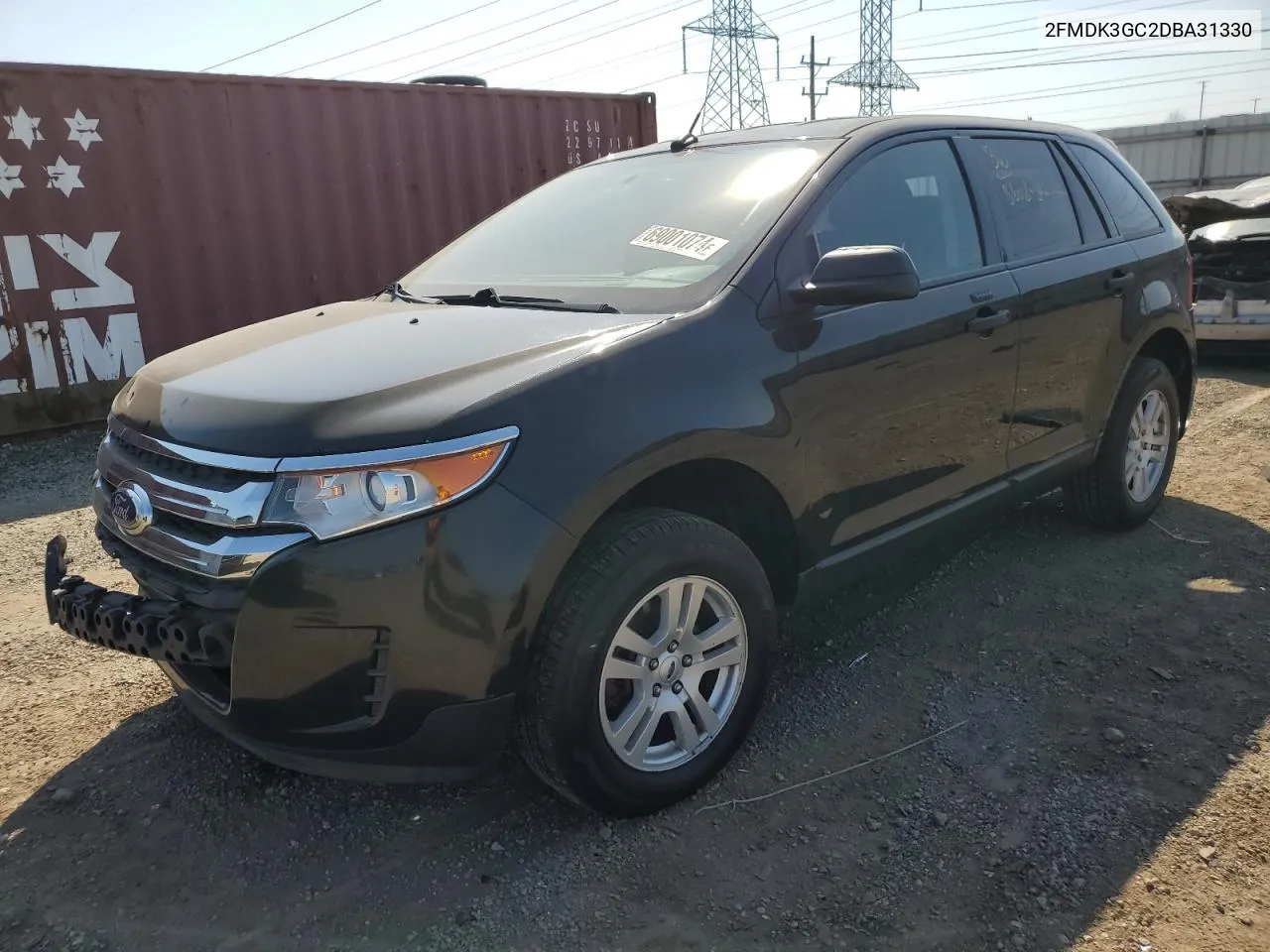 2FMDK3GC2DBA31330 2013 Ford Edge Se