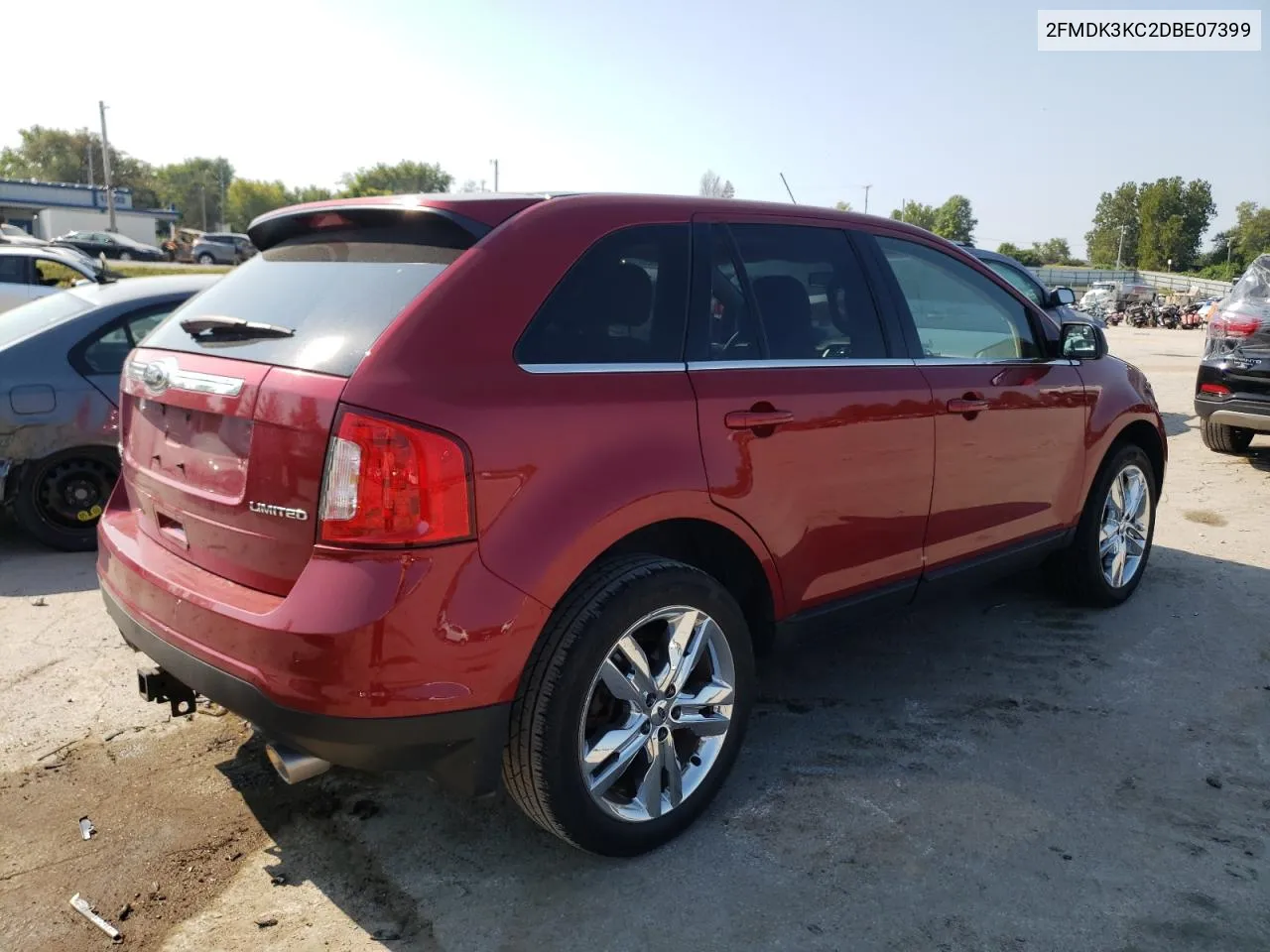 2013 Ford Edge Limited VIN: 2FMDK3KC2DBE07399 Lot: 69001744