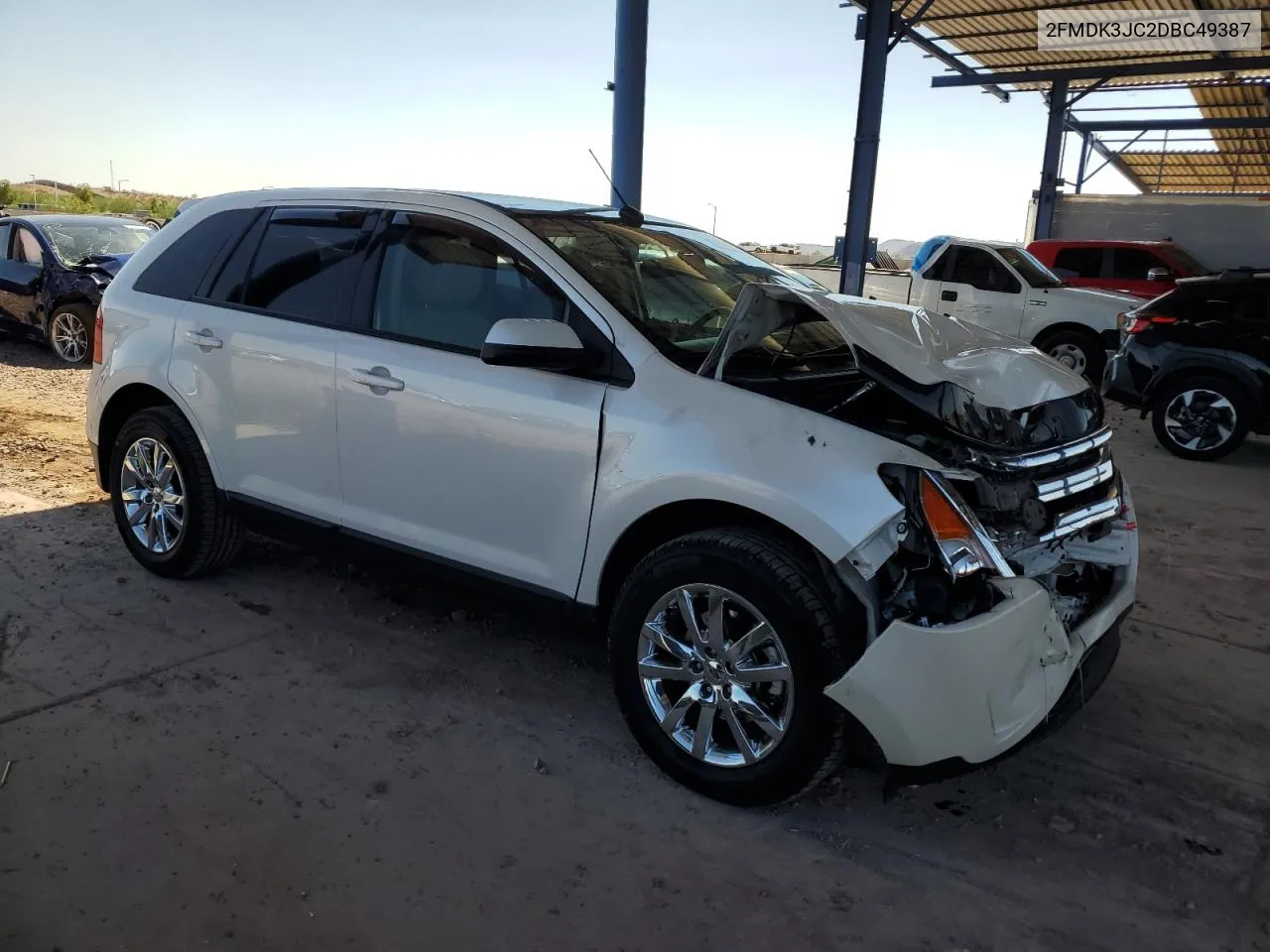 2013 Ford Edge Sel VIN: 2FMDK3JC2DBC49387 Lot: 69158044