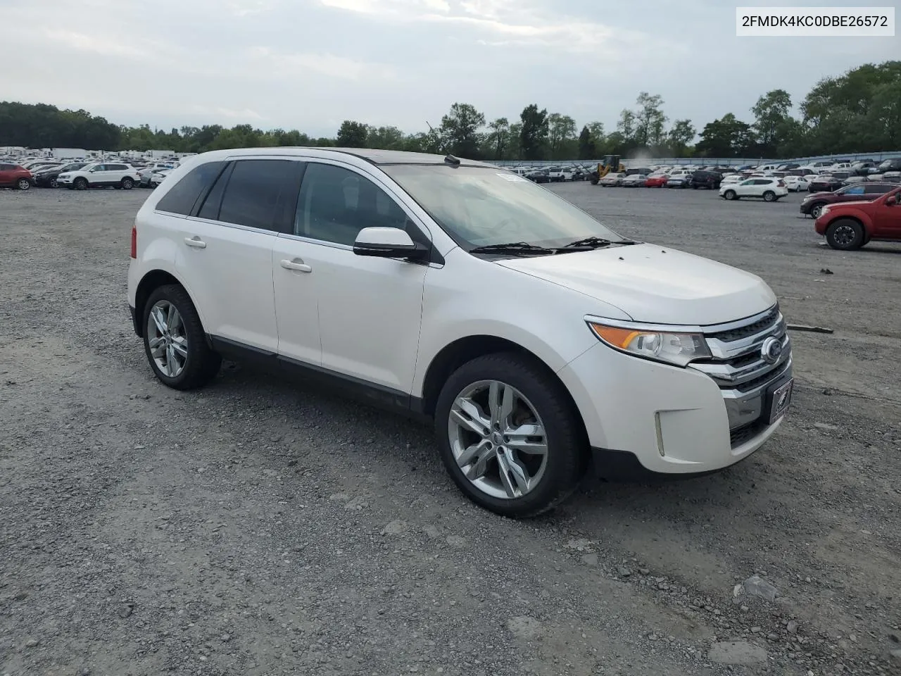 2013 Ford Edge Limited VIN: 2FMDK4KC0DBE26572 Lot: 69372114