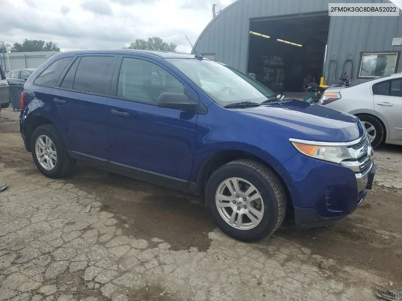 2013 Ford Edge Se VIN: 2FMDK3GC8DBA52022 Lot: 69395524