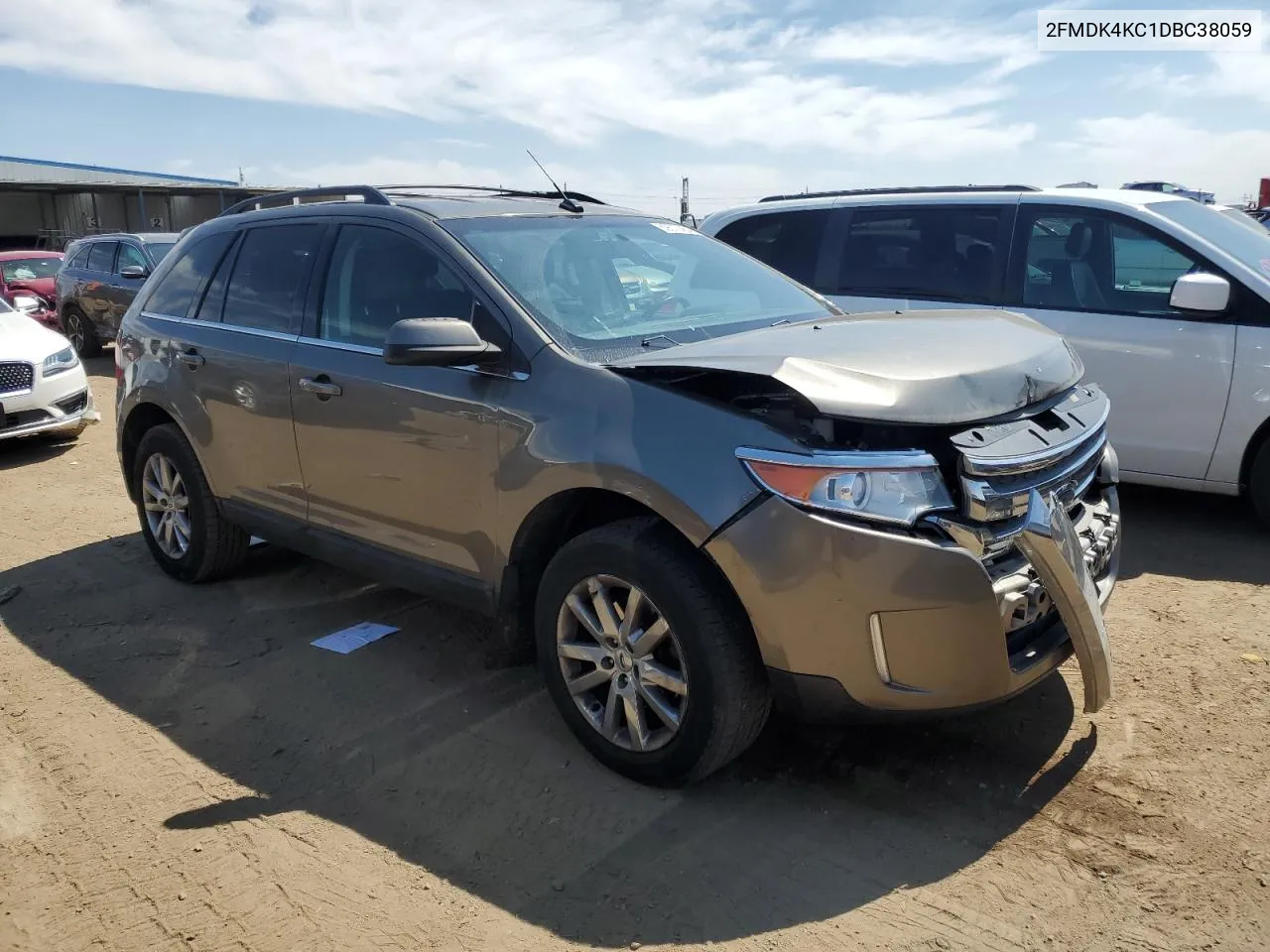 2013 Ford Edge Limited VIN: 2FMDK4KC1DBC38059 Lot: 69510464