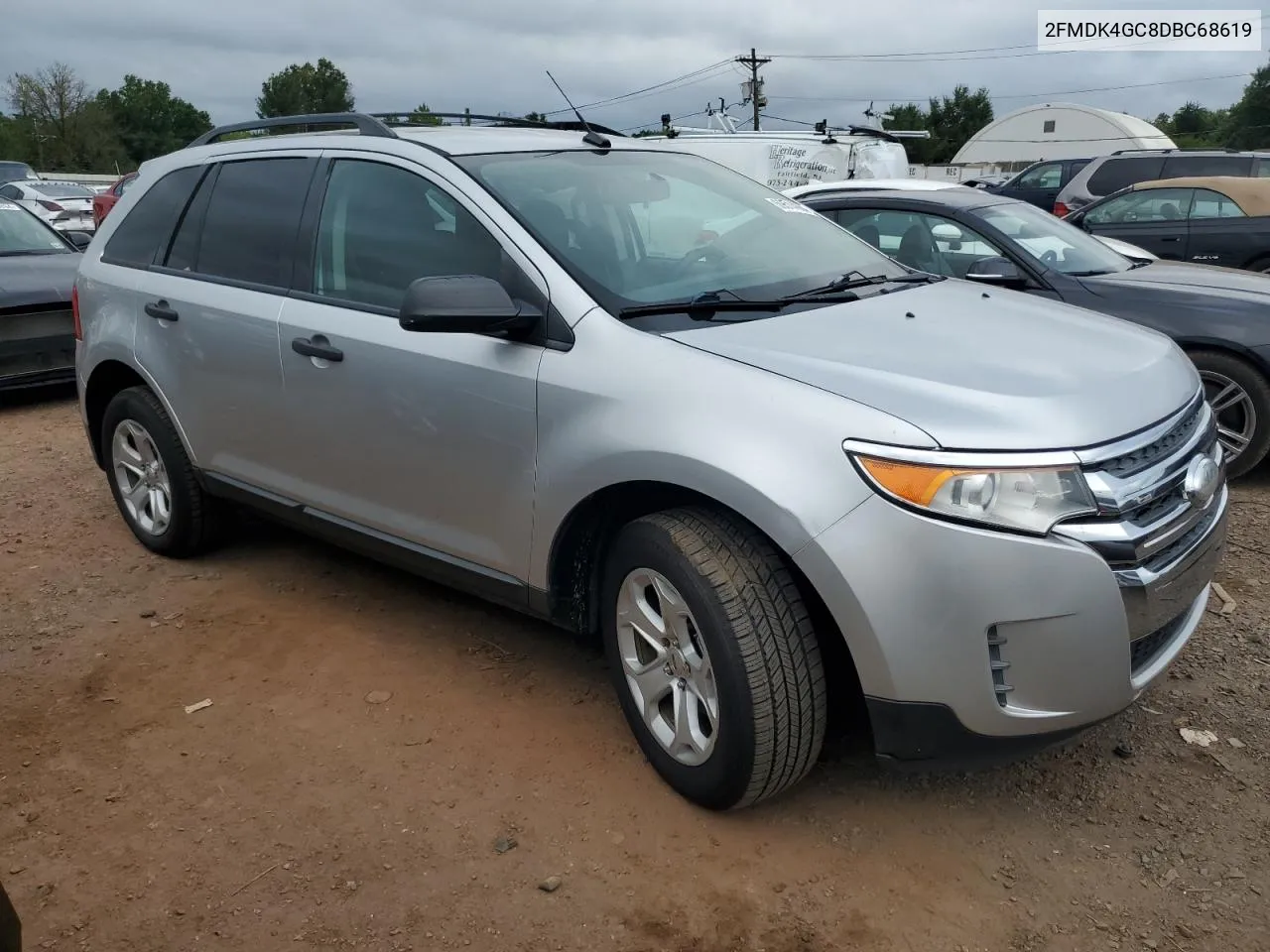 2013 Ford Edge Se VIN: 2FMDK4GC8DBC68619 Lot: 69514064