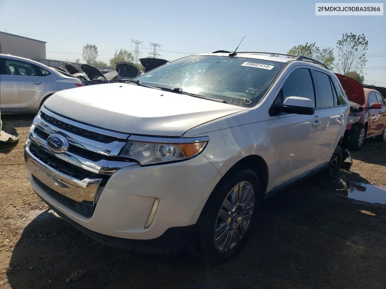 2FMDK3JC9DBA35366 2013 Ford Edge Sel