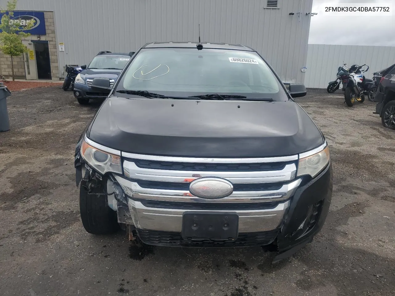 2FMDK3GC4DBA57752 2013 Ford Edge Se