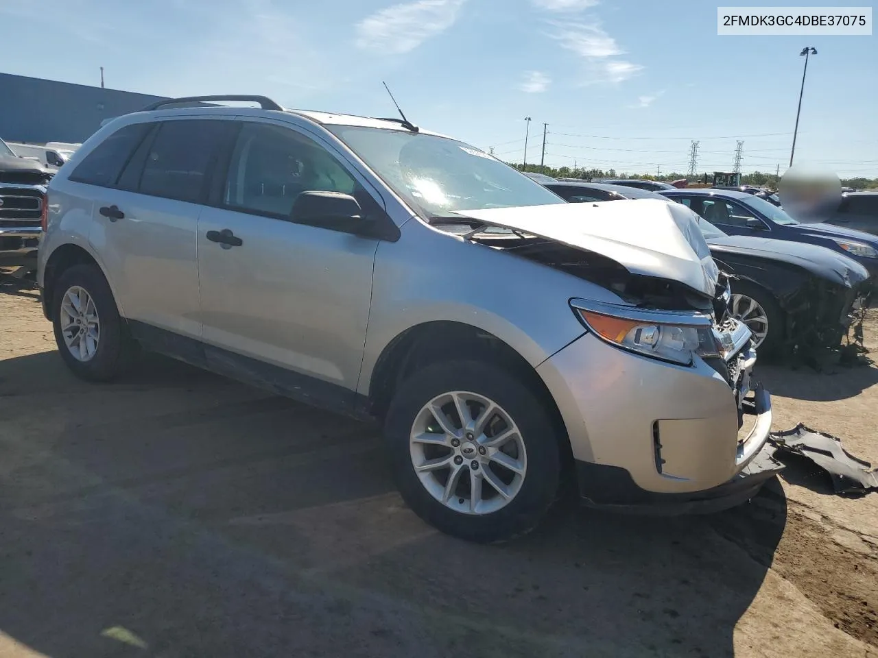 2013 Ford Edge Se VIN: 2FMDK3GC4DBE37075 Lot: 69838584