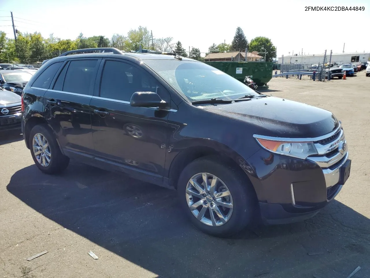 2013 Ford Edge Limited VIN: 2FMDK4KC2DBA44849 Lot: 69873364