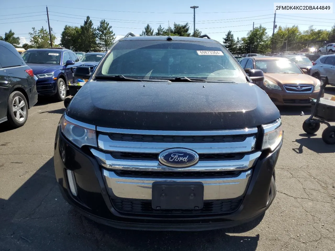 2013 Ford Edge Limited VIN: 2FMDK4KC2DBA44849 Lot: 69873364