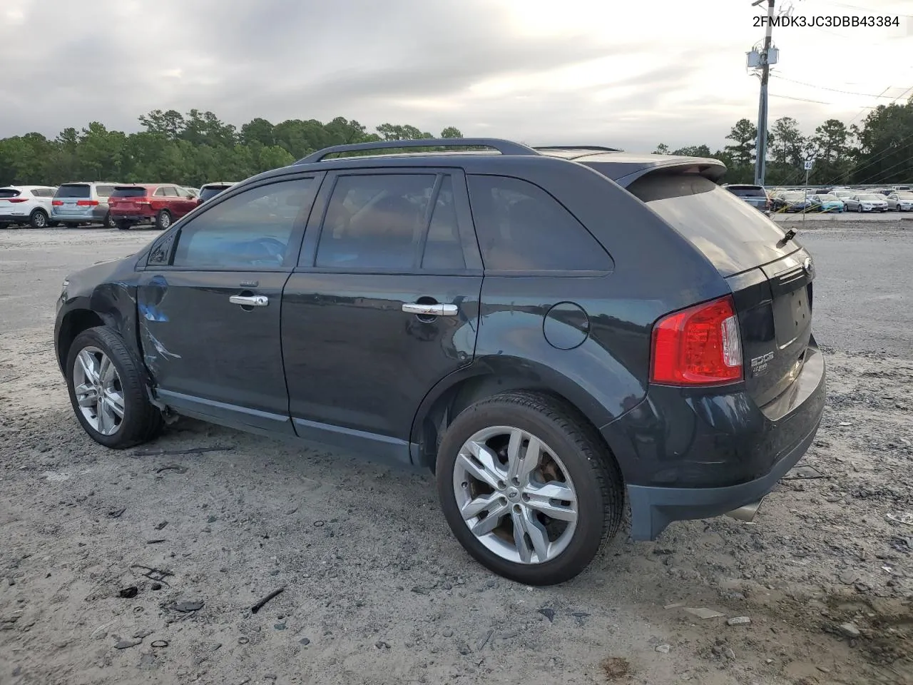 2013 Ford Edge Sel VIN: 2FMDK3JC3DBB43384 Lot: 70087164