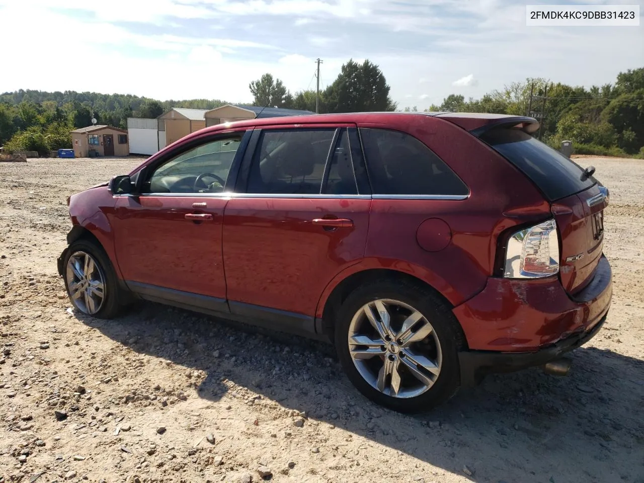 2013 Ford Edge Limited VIN: 2FMDK4KC9DBB31423 Lot: 70292324