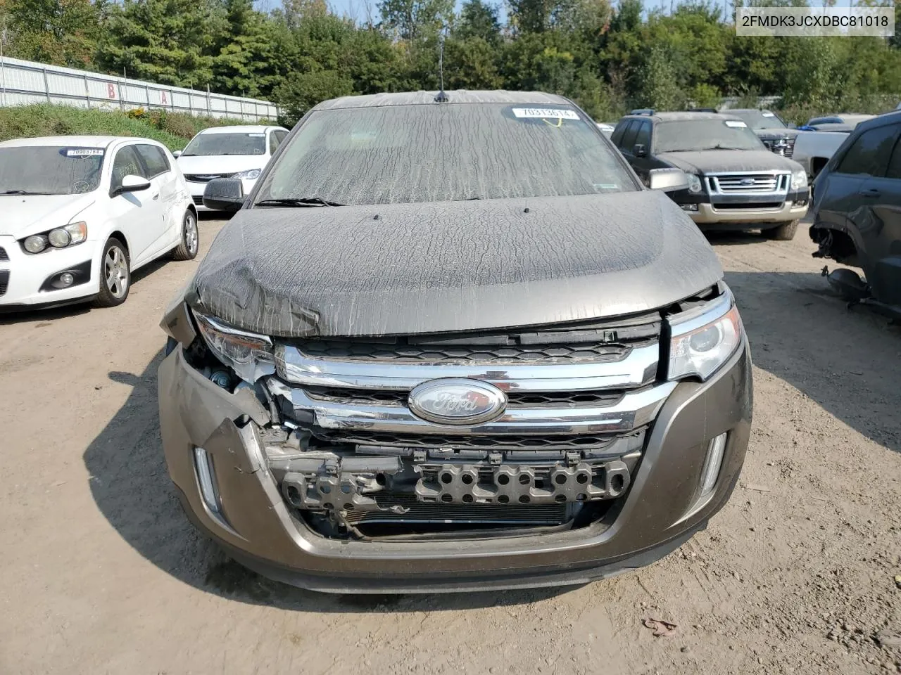 2013 Ford Edge Sel VIN: 2FMDK3JCXDBC81018 Lot: 70313614