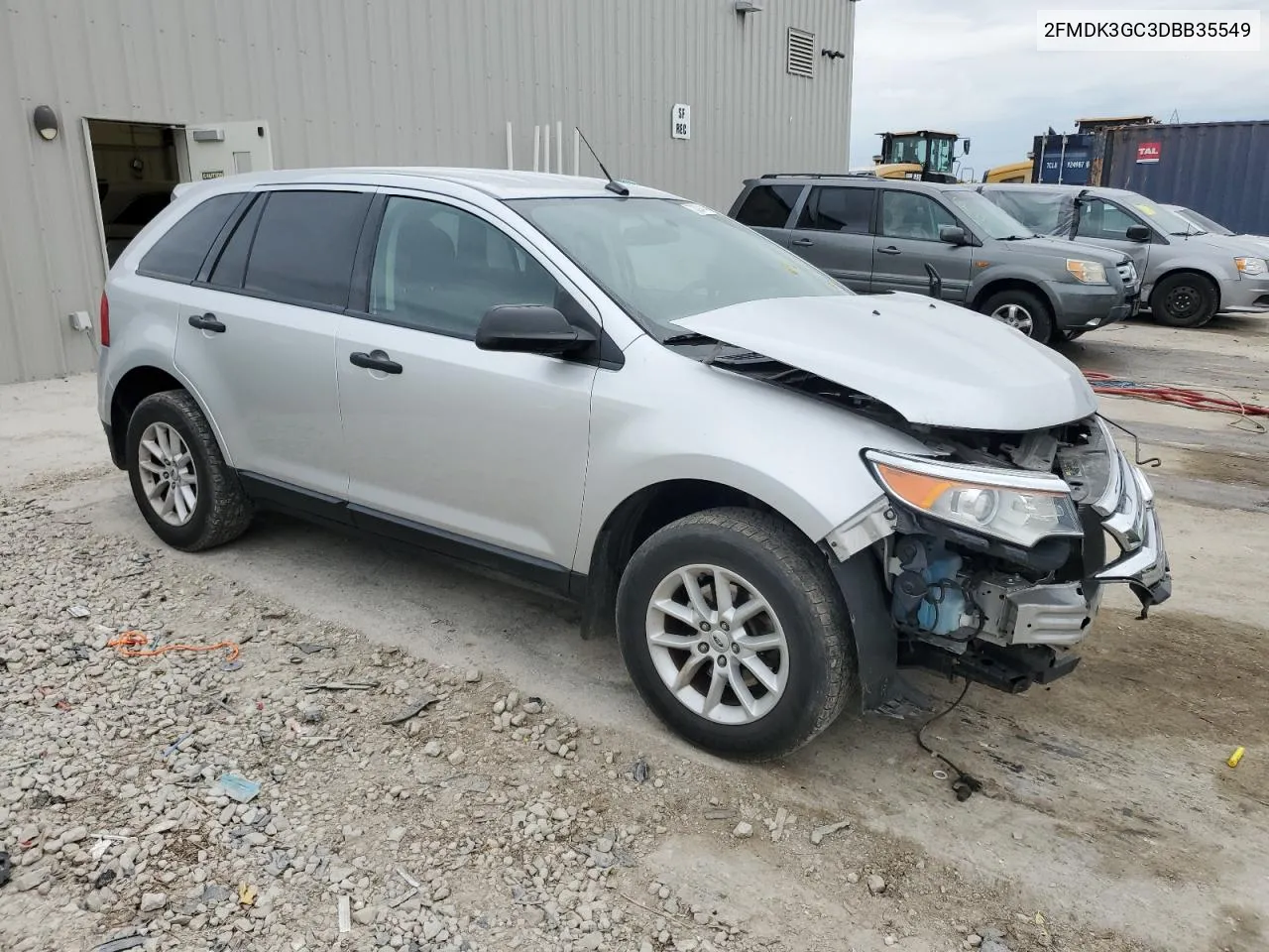 2013 Ford Edge Se VIN: 2FMDK3GC3DBB35549 Lot: 70324144