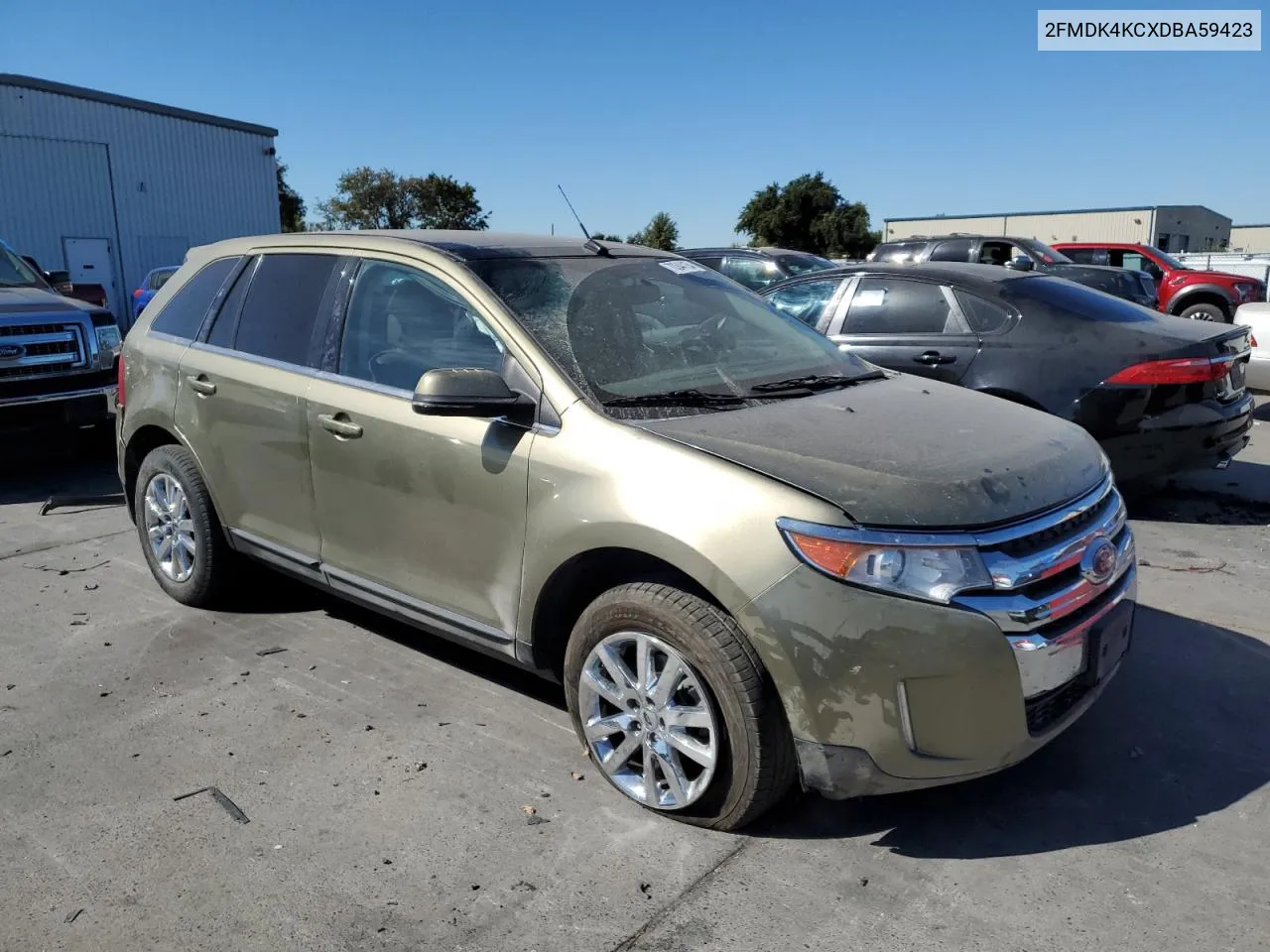 2013 Ford Edge Limited VIN: 2FMDK4KCXDBA59423 Lot: 70344154