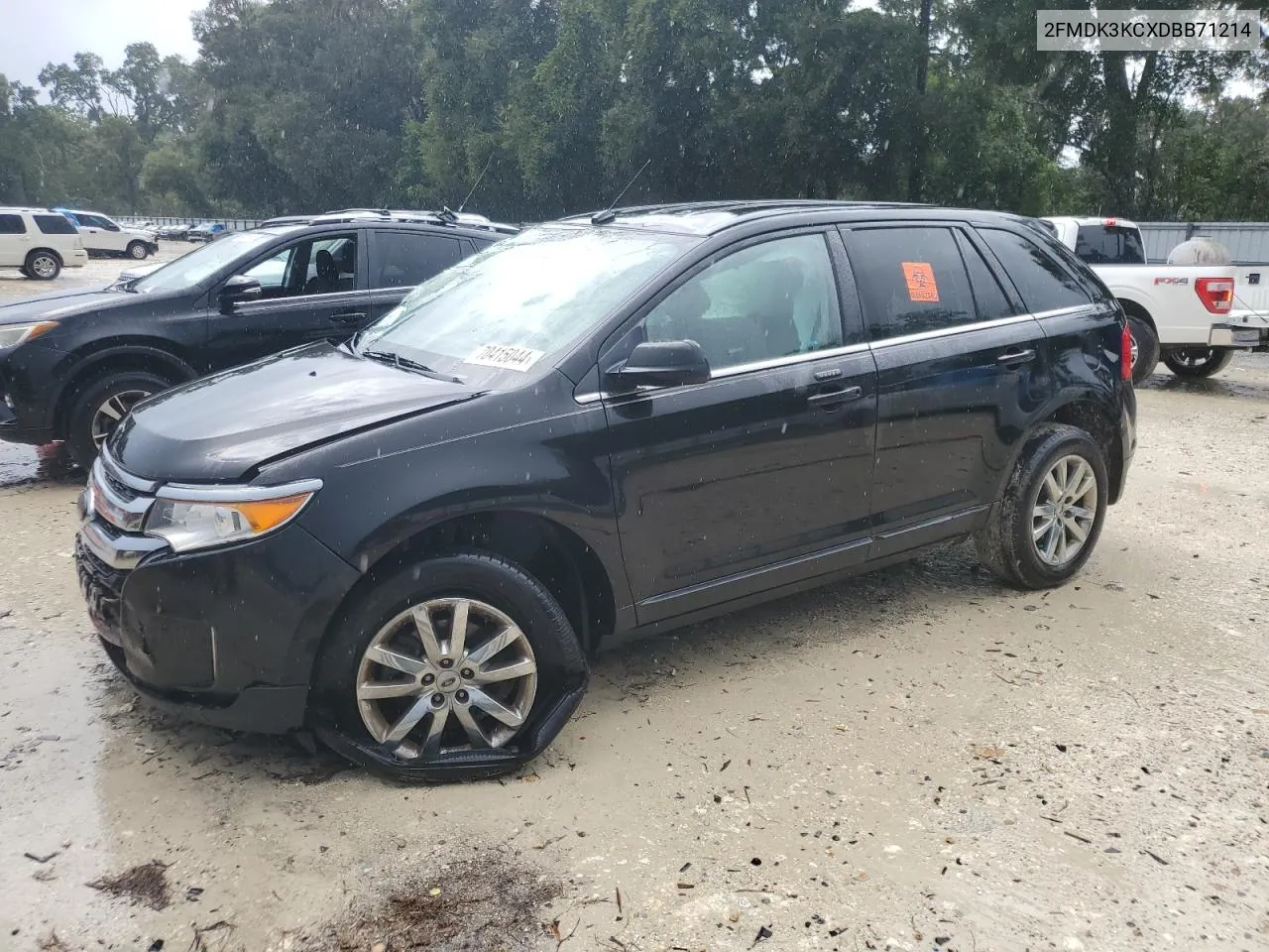 2013 Ford Edge Limited VIN: 2FMDK3KCXDBB71214 Lot: 70415044