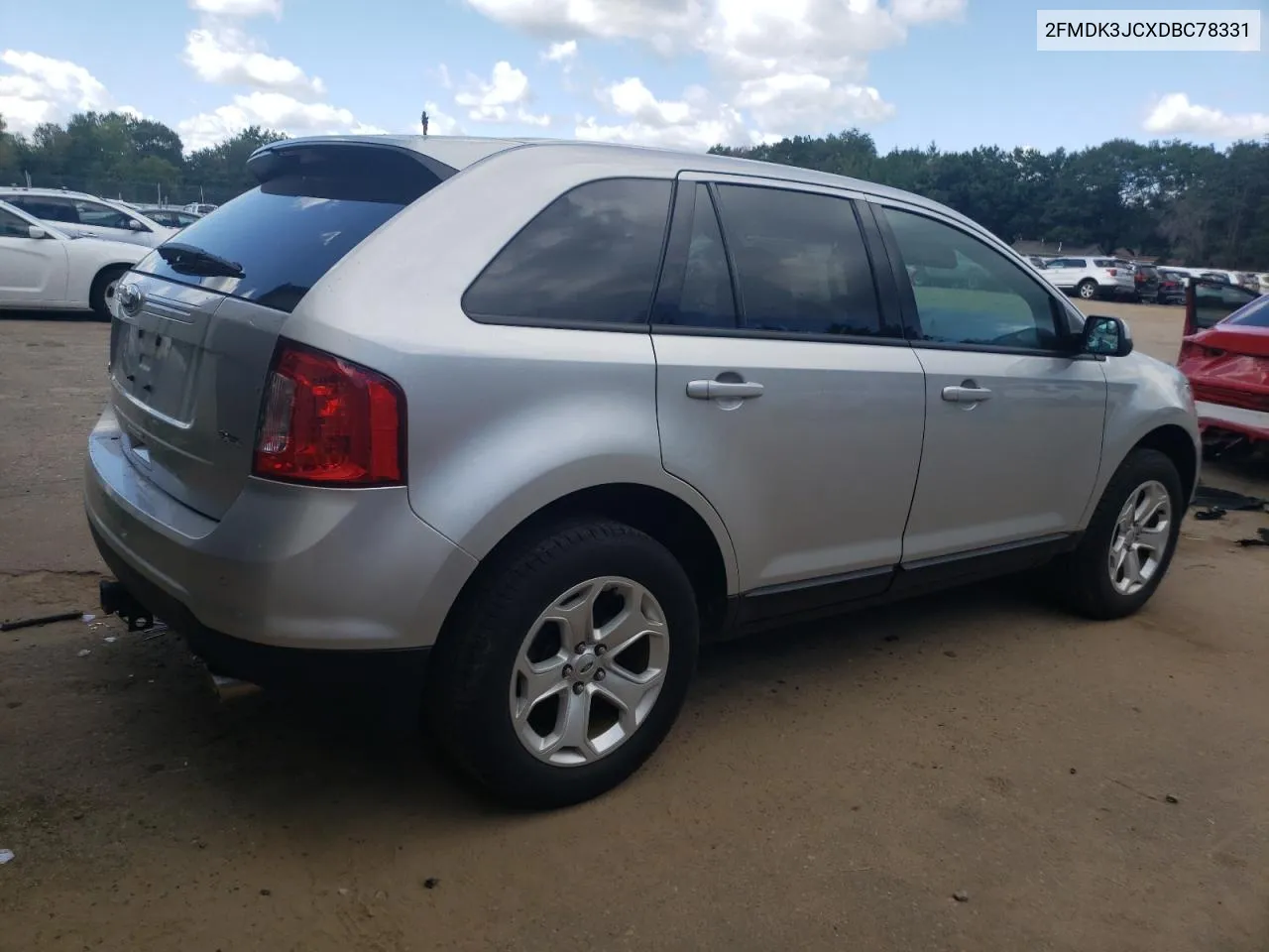 2013 Ford Edge Sel VIN: 2FMDK3JCXDBC78331 Lot: 70647084